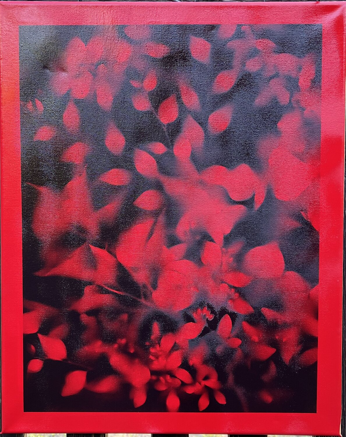 Végétaux de Sang Ankou Morgue Origineel schilderij te koop