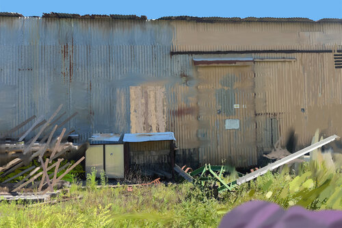 Trailer Shop by Michael Eugene Katz, Digital for Sale on Singulart