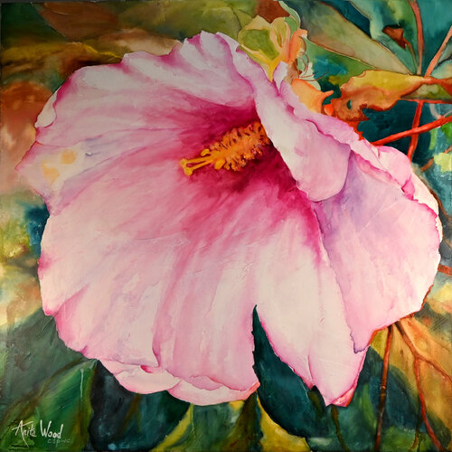 Rose of Sharon von Anita Wood, Malerei kaufen auf Singulart