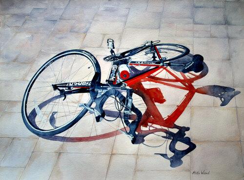 REST STOP van Anita Wood, Schilderij te koop op Singulart