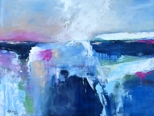 In the Silence di Anita Wood, Pittura in vendita su Singulart