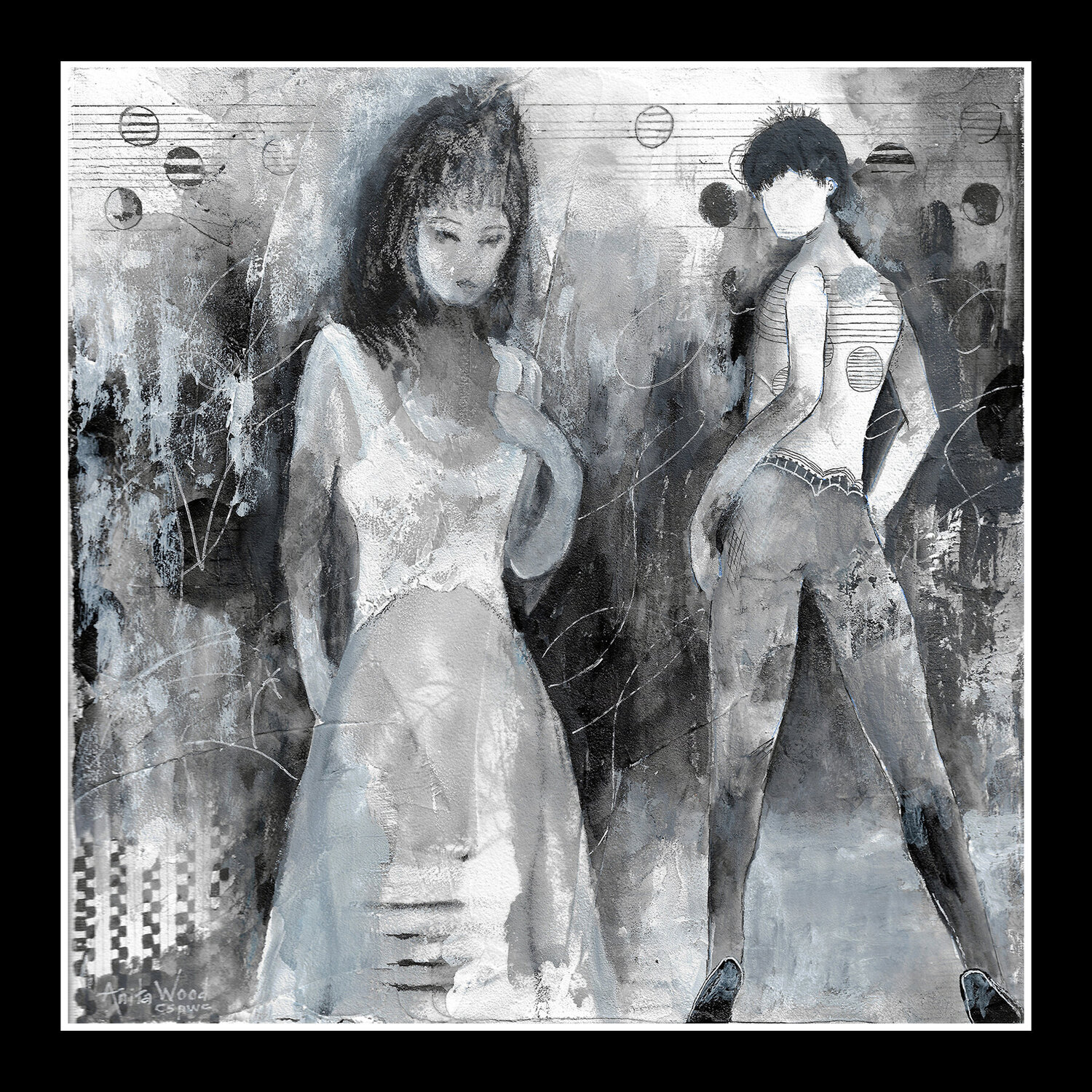 Just One Look Anita Wood Dipinto originale in vendita