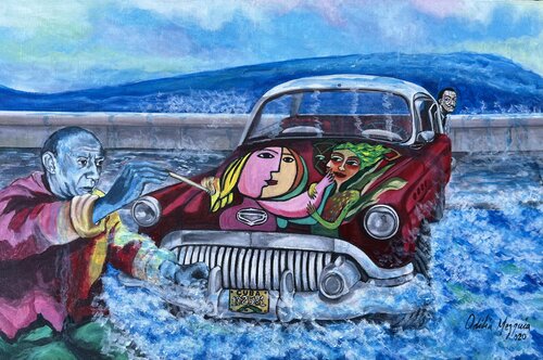 El secreto de la Habana by Odilia Mezquia, Painting for Sale on Singulart