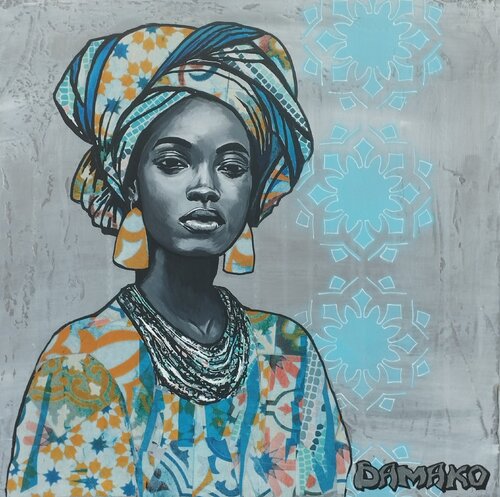 Bamako de Françoise Schmidt, Pintura a la venta en Singulart