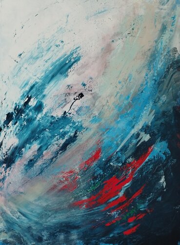 La vague di Françoise Schmidt, Pittura in vendita su Singulart