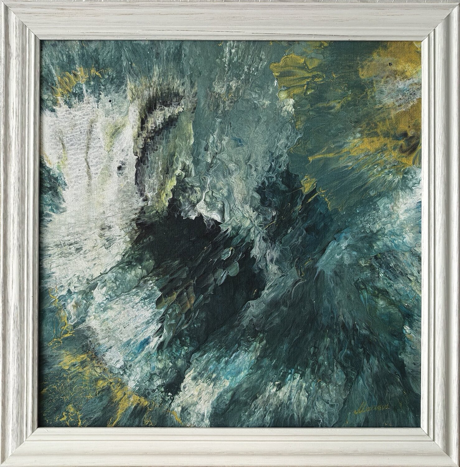 Waterfall Marusya Boycheva Dipinto originale in vendita