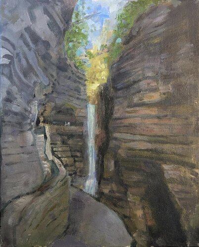 Going Down van richard odabashian, Schilderij te koop op Singulart