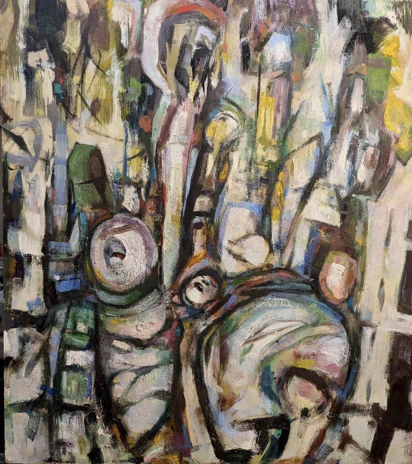 Road to War richard odabashian Origineel schilderij te koop