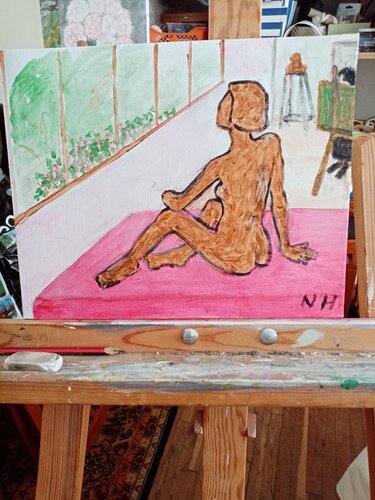 l'atelier de Nicole Halgrain, Pintura a la venta en Singulart