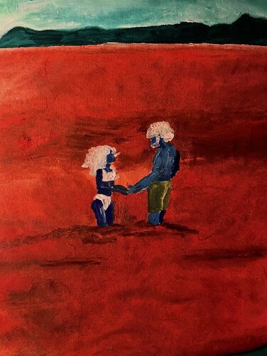 Perception colorimétrique van Ludmila Clain, Schilderij te koop op Singulart