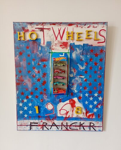 Hot Wheels 1968 van Franck Rivoal, Schilderij te koop op Singulart