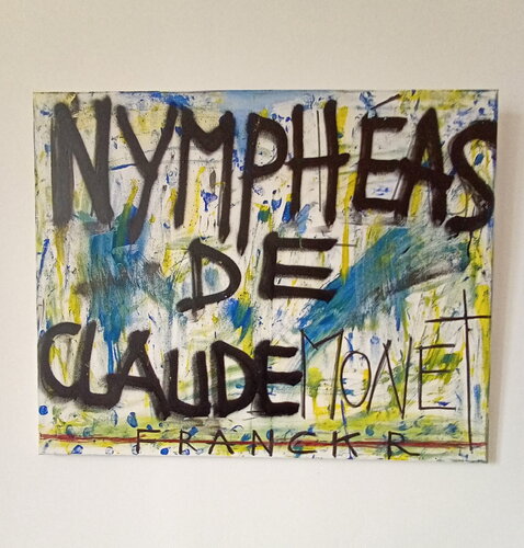 Les Nympheas De Claude Monet dans le jardin de Giverny France by Franck Rivoal, Painting for Sale on Singulart