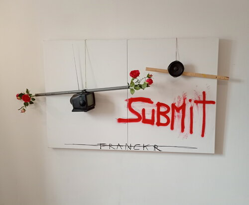 Soumission par les médias Télévisuels de Franck Rivoal, Pintura a la venta en Singulart