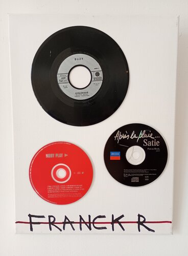 L'amour de la musique by Franck Rivoal, Painting for Sale on Singulart