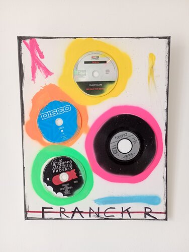 L'amour de la musique 4 von Franck Rivoal, Malerei kaufen auf Singulart