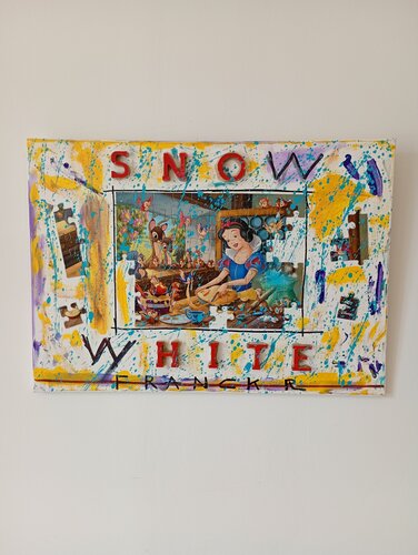 Puzzle Blanche Neige van Franck Rivoal, Schilderij te koop op Singulart