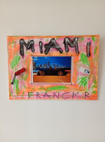 Miami Dream by Franck Rivoal, Painting for Sale on Singulart
