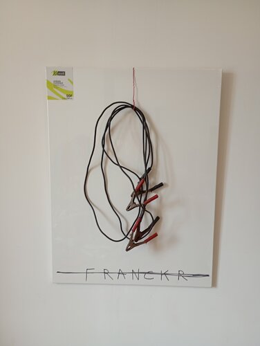 Les câbles de la vie by Franck Rivoal, Painting for Sale on Singulart