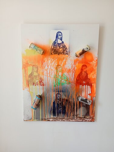 Le Lyrisme Balistique par Franck Rivoal, Peinture en vente sur Singulart