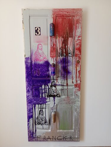 Porte n°3 : Les Jocondes fantômes by Franck Rivoal, Other Media for Sale on Singulart