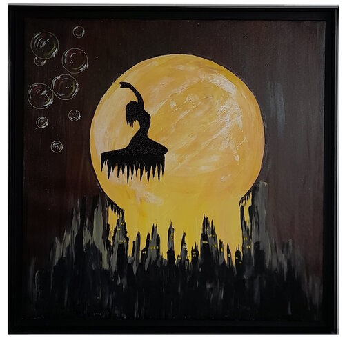 SKYLINE de Steann Artist, Pintura a la venta en Singulart