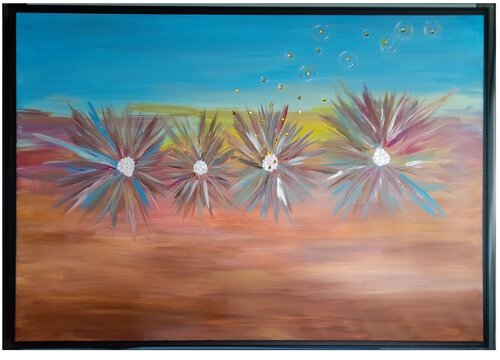 POLLINE DORATO de Steann Artist, Pintura a la venta en Singulart