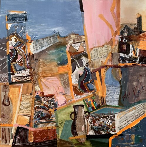 Fragments retrouvés by Christelle Veron Cherbonnier, Painting for Sale on Singulart