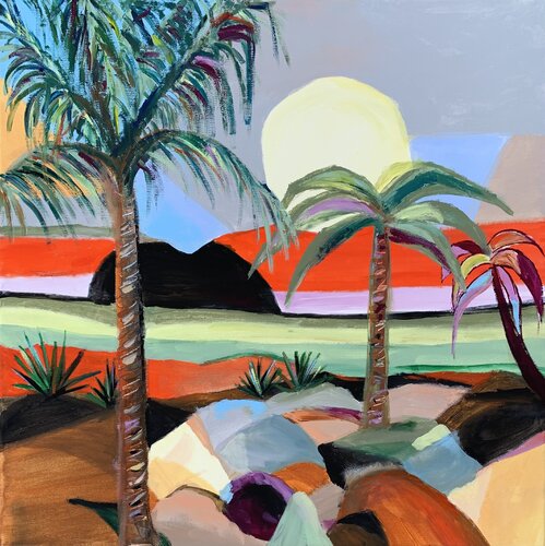 Quiétude par Christelle Veron Cherbonnier, Peinture en vente sur Singulart