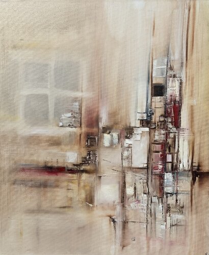 Par la fenêtre de Christelle Veron Cherbonnier, Pintura a la venta en Singulart