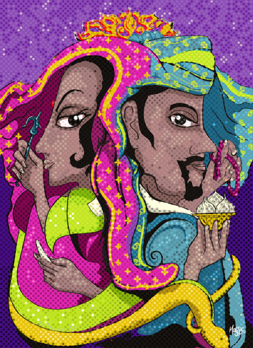 Hidden Ganesha by Marcus Cotton, デジタル for Sale on Singulart