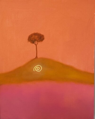 A Study of The Tree of Becoming by Christopher Lee Chang, Painting for Sale on Singulart