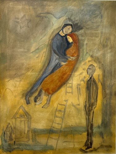 A Study of The Embrace by Christopher Lee Chang, Painting for Sale on Singulart
