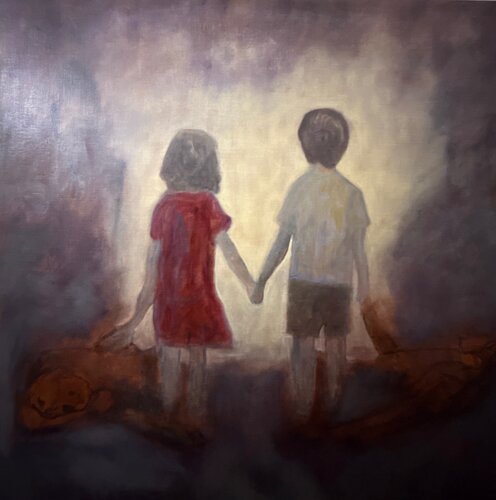 From the Ashes #1 by Christopher Lee Chang, Painting for Sale on Singulart