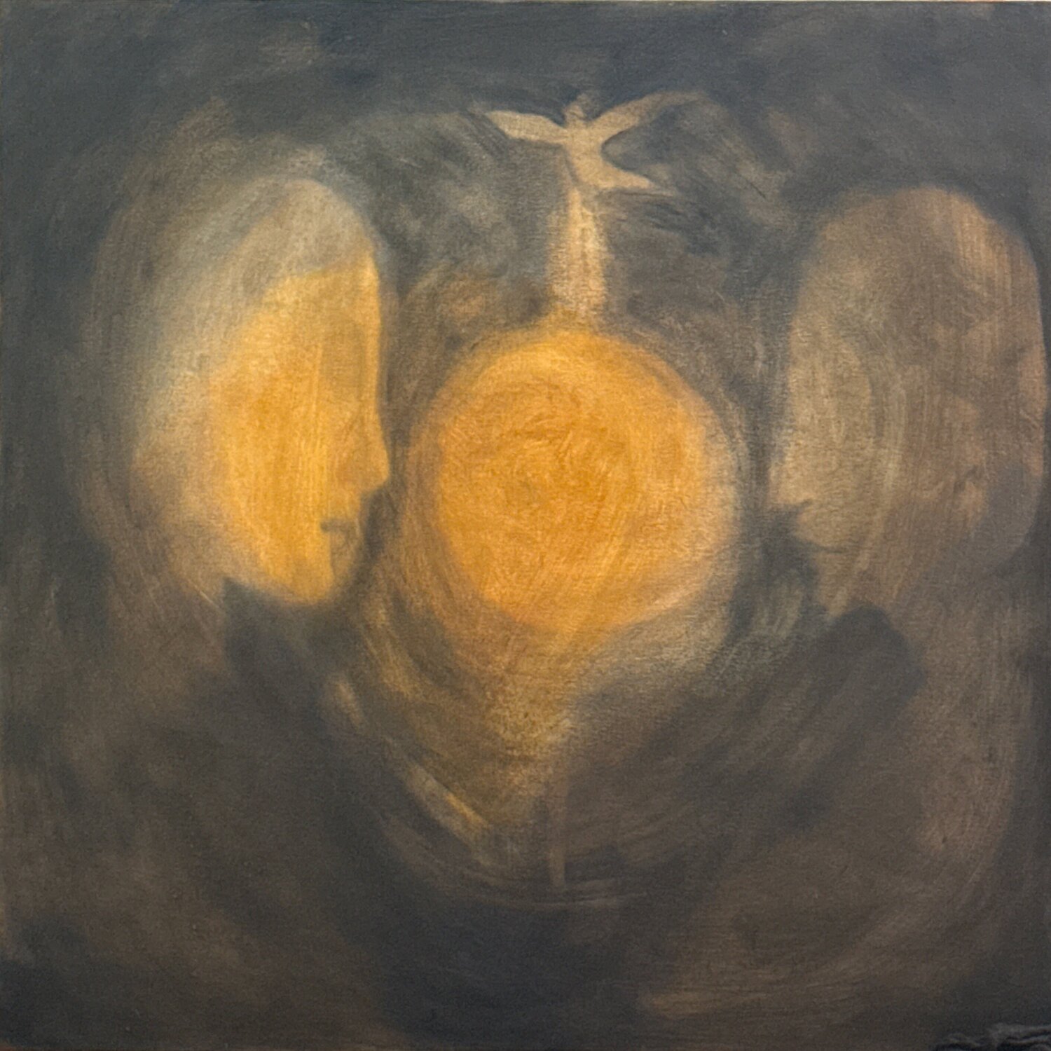 A Study of The Mirror and the Breath Christopher Lee Chang Peinture originale à vendre