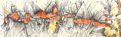 Pyramide van Jérôme Lille, Tekening te koop op Singulart