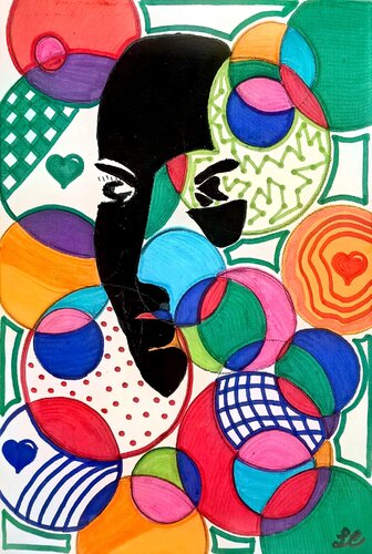 Emozioni di donna de Luca Ceccacci, Pintura a la venta en Singulart