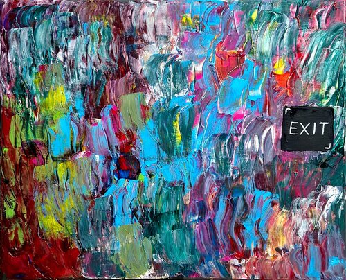 La via d'uscita by Luca Ceccacci, 絵画 for Sale on Singulart