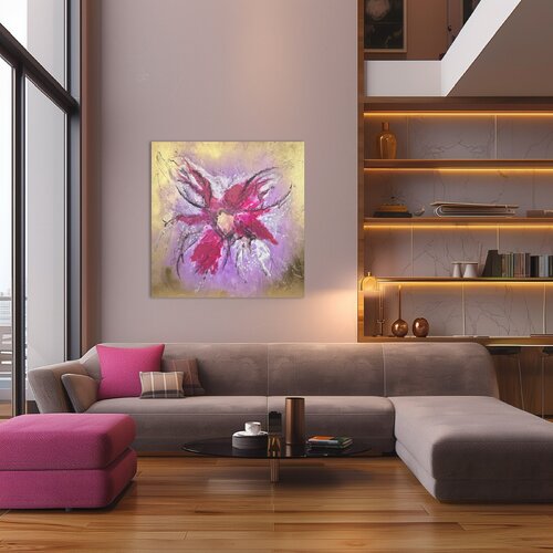 Bloom of Fire and Light van Ursula von Tein, Schilderij te koop op Singulart