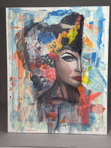 Head in the Clouds van Ursula von Tein, Schilderij te koop op Singulart
