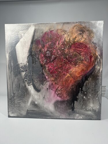 Heart on fire de Ursula von Tein, Pintura a la venta en Singulart