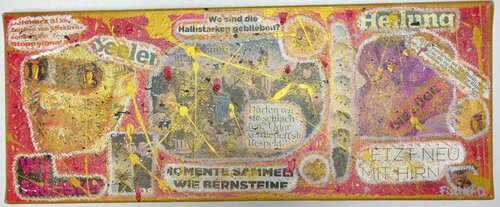 Momente sammeln wie Bernsteine by Daniel Fischer, Painting for Sale on Singulart
