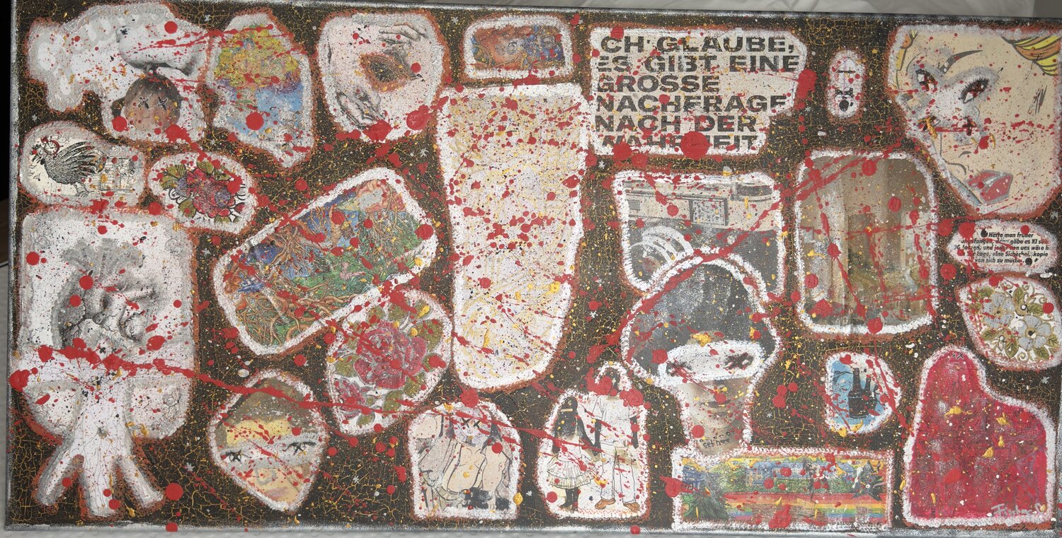 Verwüstung Daniel Fischer Originalgemälde zu verkaufen