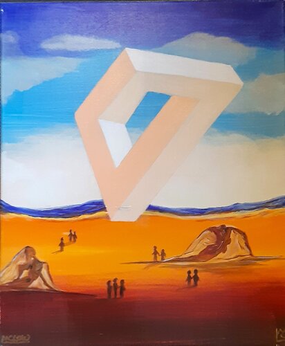 Unreal Picture Nr. 2 par Martin Löw, Peinture en vente sur Singulart