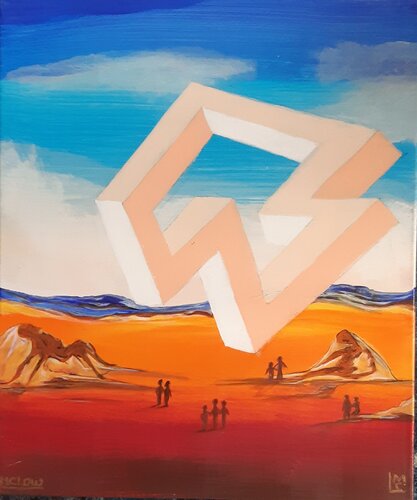 Unreal Picture Nr. 1 di Martin Christoph Löw, Pittura in vendita su Singulart