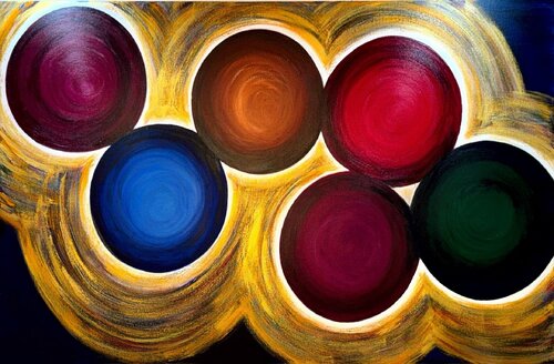 Stay Connected by Shakuntala RKrishnaiii, 絵画 for Sale on Singulart