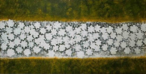 Flowers Blooming by Shakuntala RKrishnaiii, 絵画 for Sale on Singulart