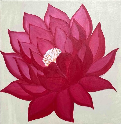 Gratitude Towards Love by Shakuntala RKrishnaiii, 絵画 for Sale on Singulart