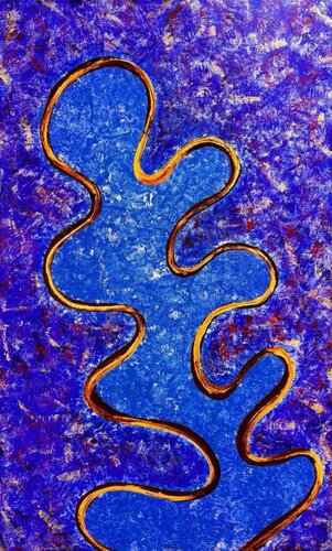 Feel The Love In The Universe by Shakuntala RKrishnaiii, 絵画 for Sale on Singulart