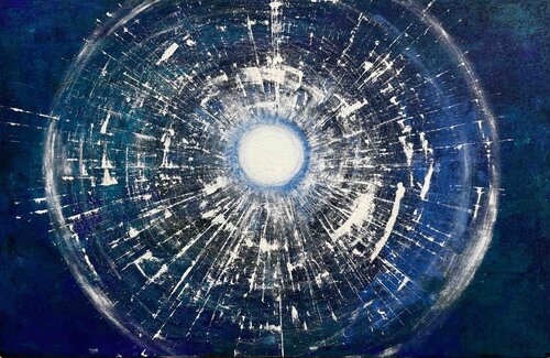 Feel The Love In The Universe by Shakuntala RKrishnaiii, Painting for Sale on Singulart