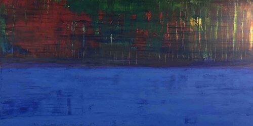 Into the Universe by Shakuntala RKrishnaiii, Painting for Sale on Singulart